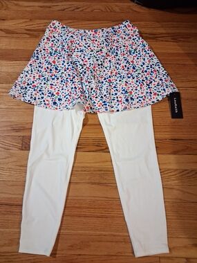 LouKeith Tennis Skirted Leggings For Women